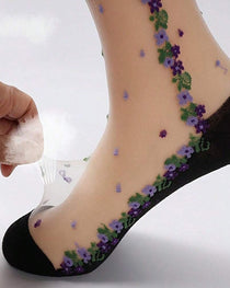 5-pack Women's Floral Jacquard Socks