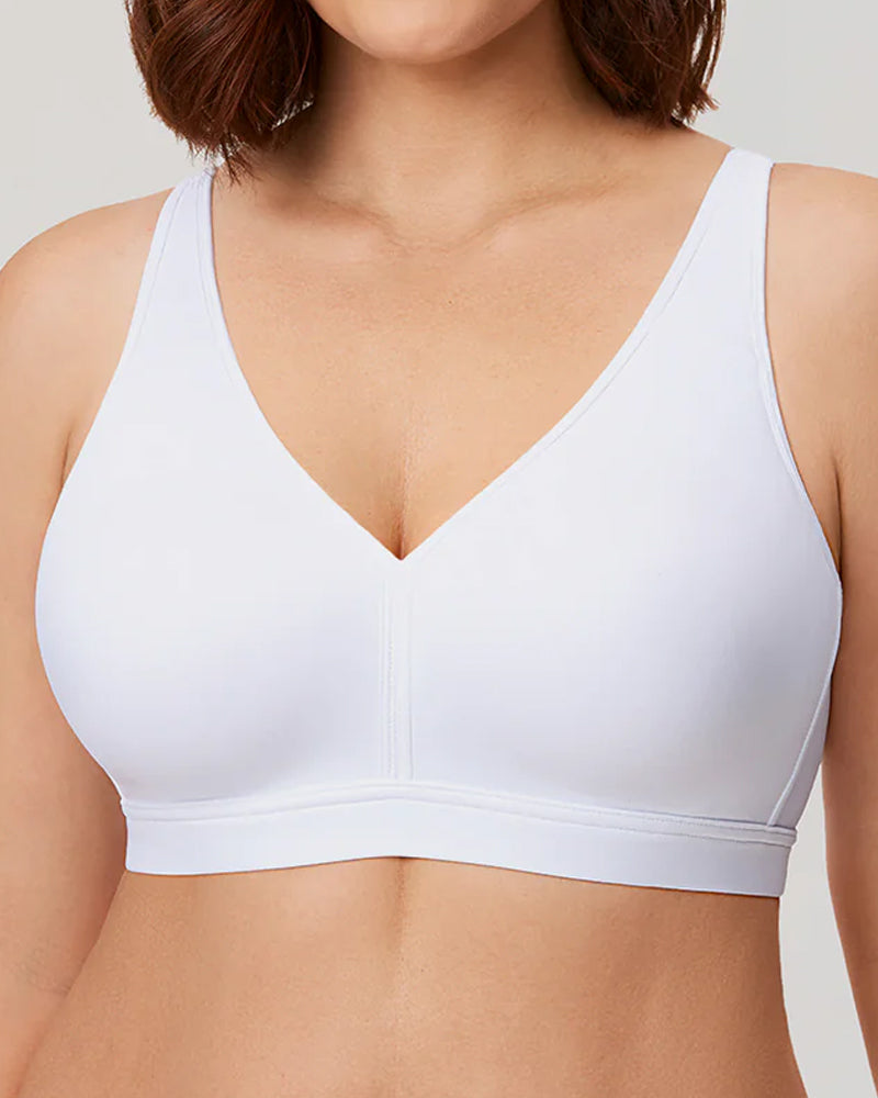 Wire-free Deep V Full Cup Comfortable Bra Secondary image