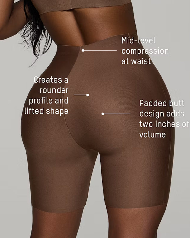 Tummy Control Shaping Butt Pad Shorts Main image