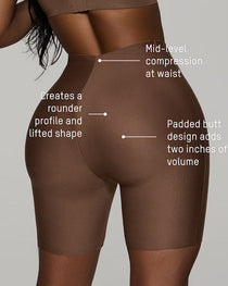 Tummy Control Shaping Butt Pad Shorts