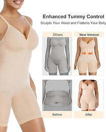 Women's Stretch Fabric Breathable Mesh Body Shaper Tummy Control Tights
