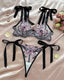 Butterfly Mesh Embroidery See-Through Temptation Sexy Lingerie Set