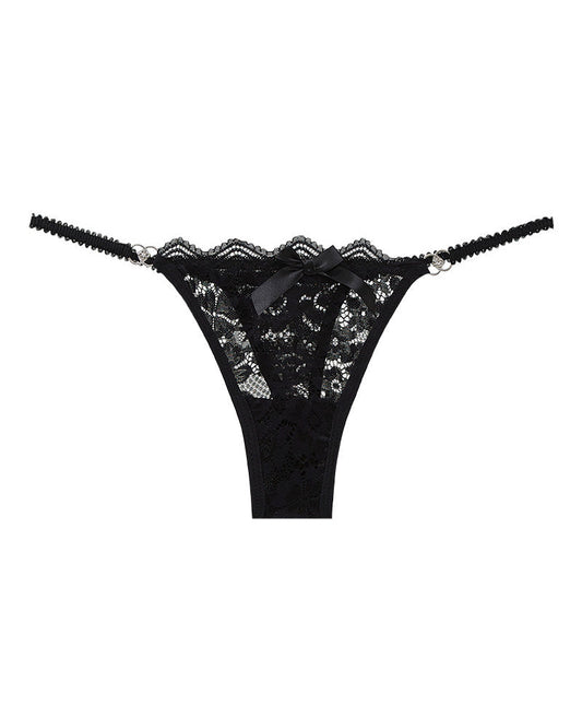 Women's Sexy Floral Lace Translucent Thong