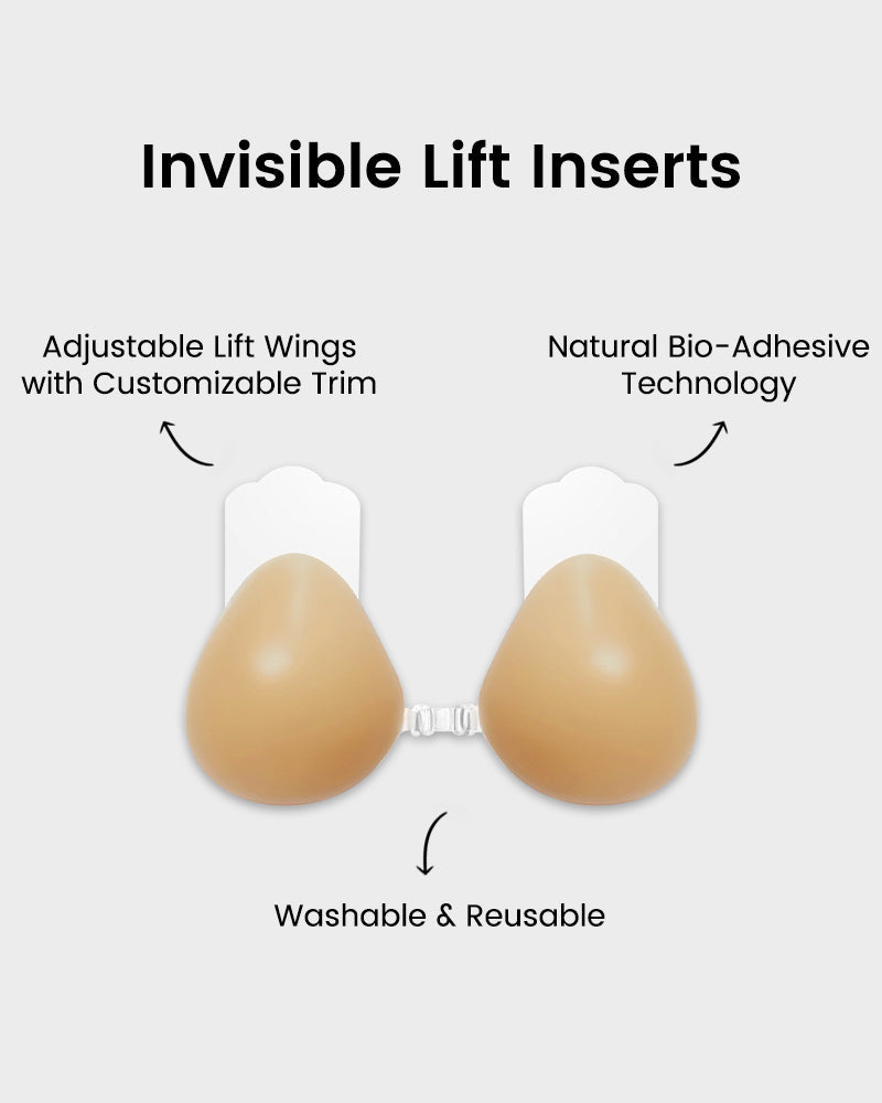 Ultra Lift Silicone Self-Adhesive Invisible Bra (2 Pack) Secondary image