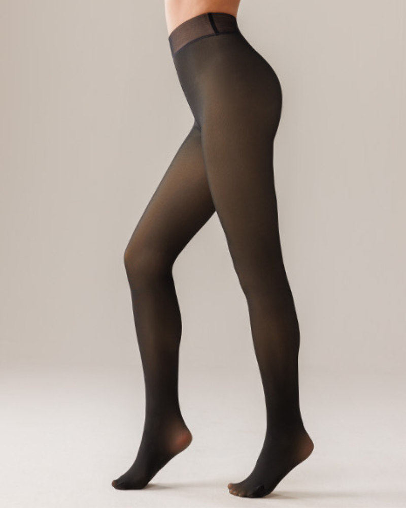 Warm Sheer Fleece Lined Tights (BUY 1 GET 1 FREE) Secondary image