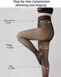 Translucent Fleece Lined Tights