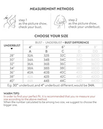 Comfort Floral Padded Push Up Lace Bras