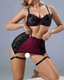 Sexy Contrast Lace Lingerie Set