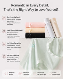5-Pack Seamless Lyocell Breathable Briefs