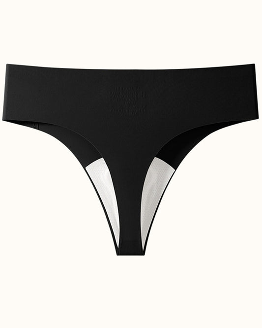 No VPL Ice Silk Seamless Thong for Women