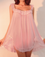 Sexy Lace Off-Shoulder Strappy Chemise