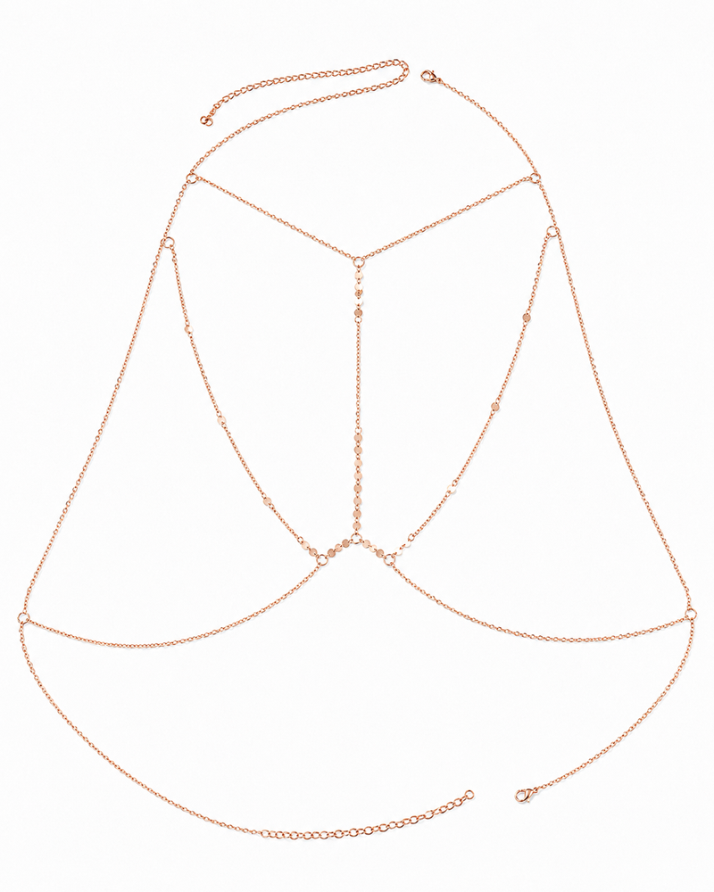 Bohemian Sexy Sequin Metal Body Chain