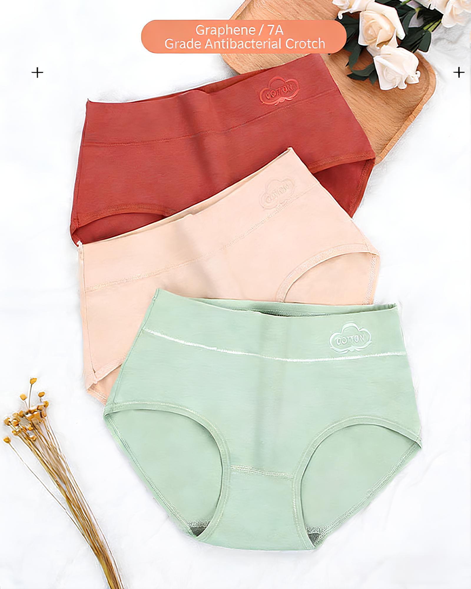 Women's Pure Cotton Stretch Mid-waist Soft Panties Main image