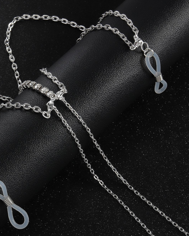 Sexy Rhinestone Metal Chain Nipple Clamps Body Chain