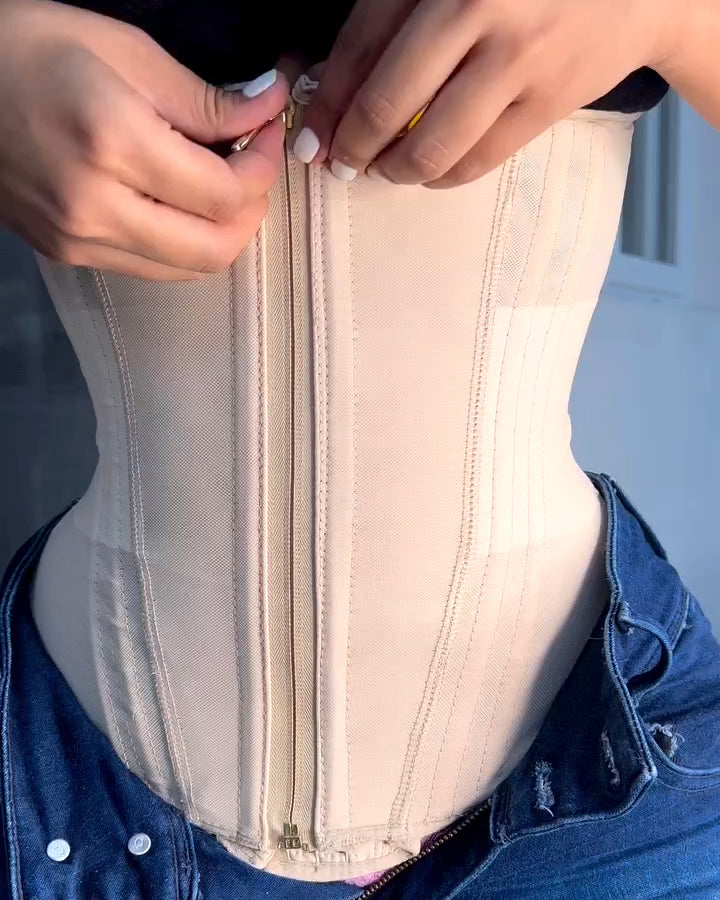 Zip & Bust Enhancing Body Shaper Tank Top Secondary image