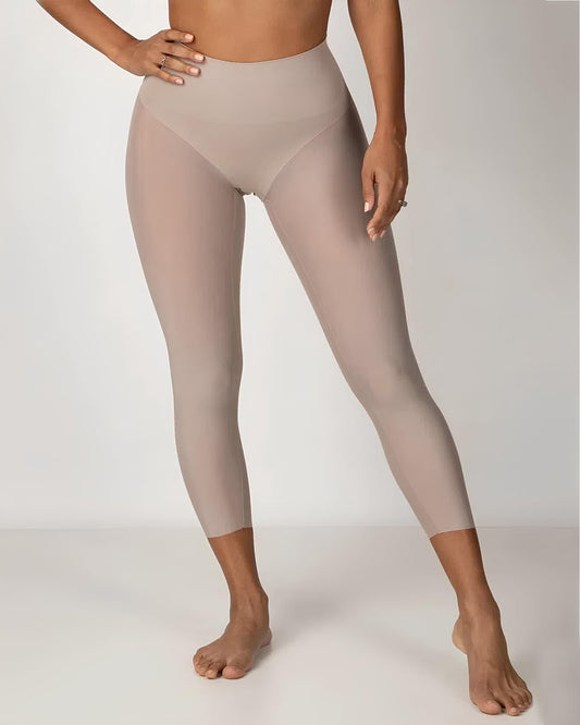 Seamless Mesh Breathable Super Abdomen Compression Body Shaping Pants