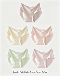 Multi-pack Seamless Breathable Ice Silk Panties