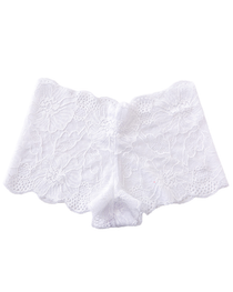 Sexy Low-Rise Lace Seamless Panties with Cotton Crotch