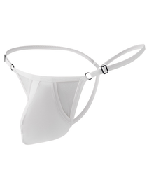 Sexy Men's Ice Silk High-Stretch Thong Underwear — 3-Pack