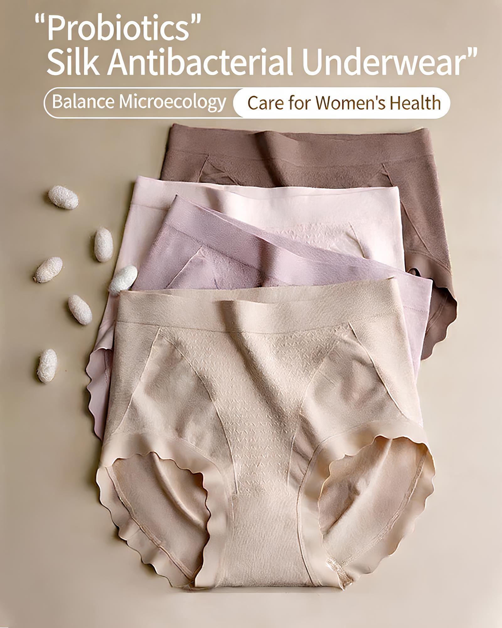 Mulberry Silk Warming Temperature-sensitive 10A Antibacterial Crotch High Elasticity Seamless Hip-lifting Panties Main image
