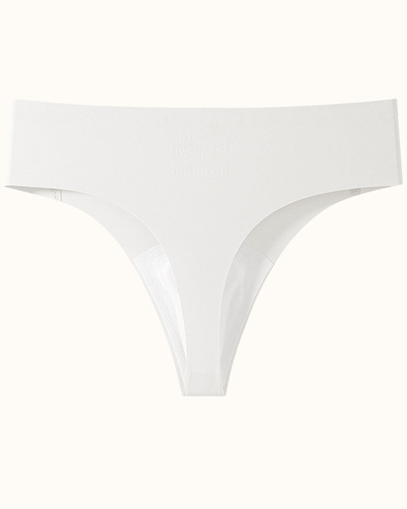 No VPL Ice Silk Seamless Thong for Women