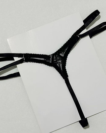 Sexy Embroidered Cutout Rhinestone Heart Halter Lingerie Set