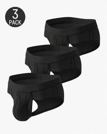 Multi-Pack Men's Ice Silk Breathable Side Open No-Removal Briefs