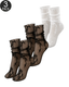 3-Pairs Sexy Elegant Ultra-Sheer Lace Ankle Socks