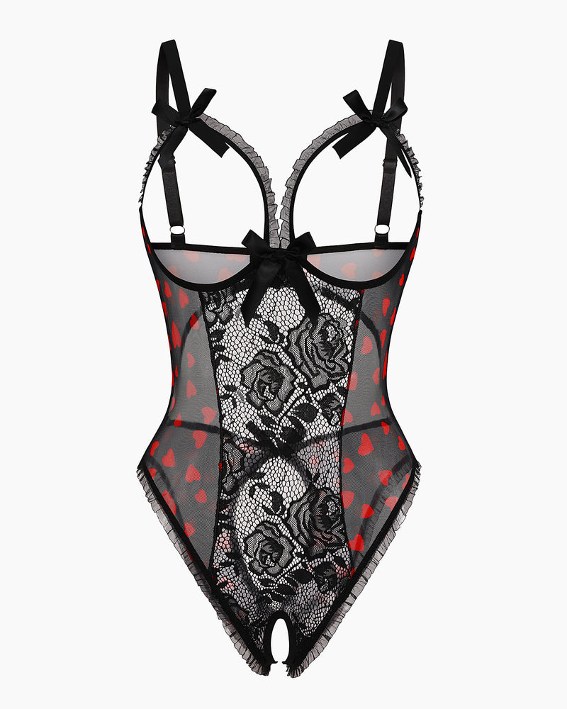 2Packs Sets Lace Mini Bodysuit