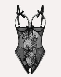 Christmas Lace Mini Bodysuit