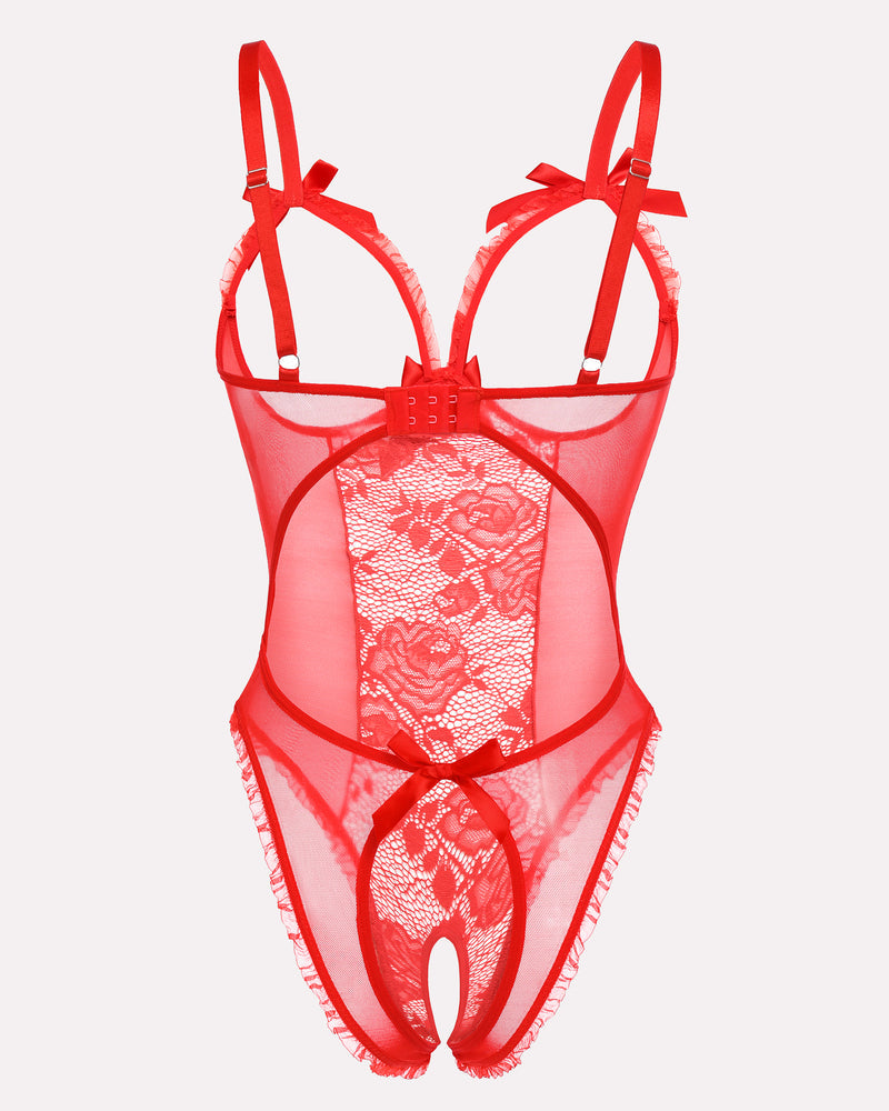 Christmas Lace Mini Bodysuit Secondary image