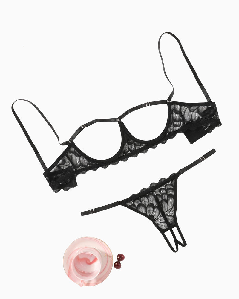 Bra and Panty 2 Piece Lace Lingerie Set Main image