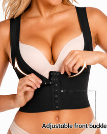 Women's Seamless Front-Hook Lifting Correcting Breast Support Shapewear