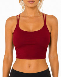 Sexy Spider Web Sleeveless Backless Tank Top
