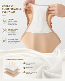 Ultra-thin Seamless Side-hook No-take-off Briefs