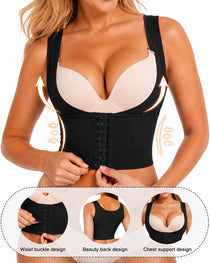 Women's Seamless Front-Hook Lifting Correcting Breast Support Shapewear