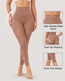 Women's Seamless Elastic Compression Pantyhose