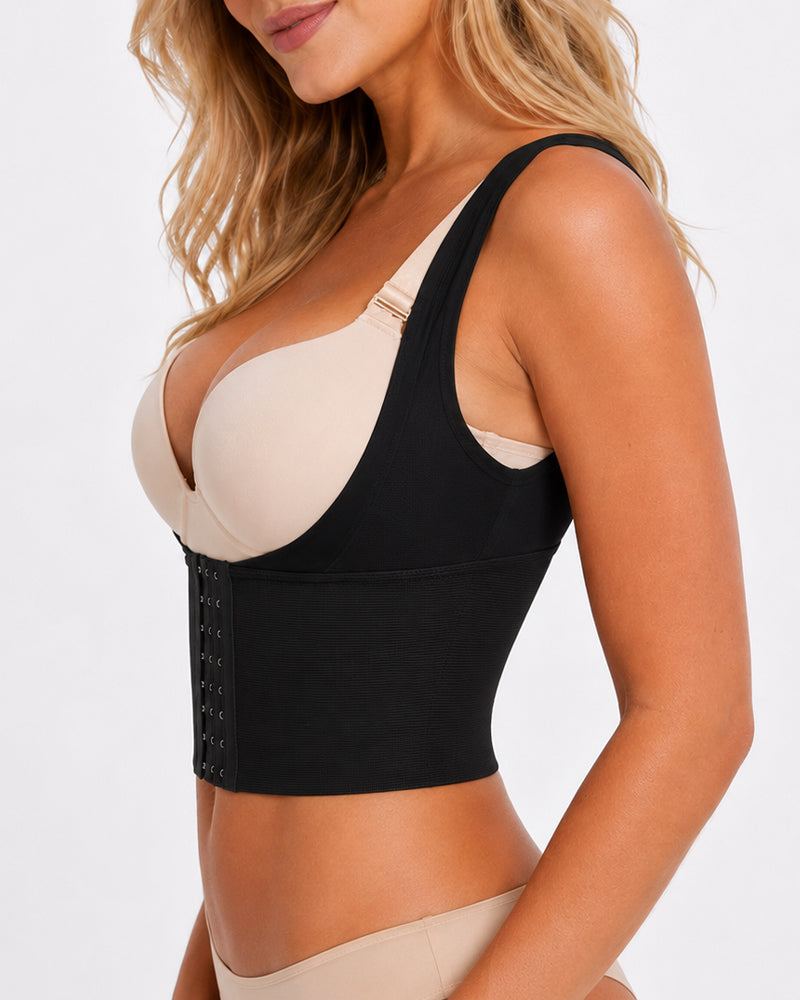 Women's Seamless Front-Hook Lifting Correcting Breast Support Shapewear