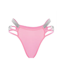Sexy Heart-shaped Chain Soft Breathable Panties