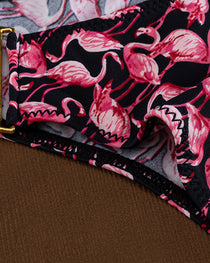 Seamless Sexy Colorblock Printed Panties