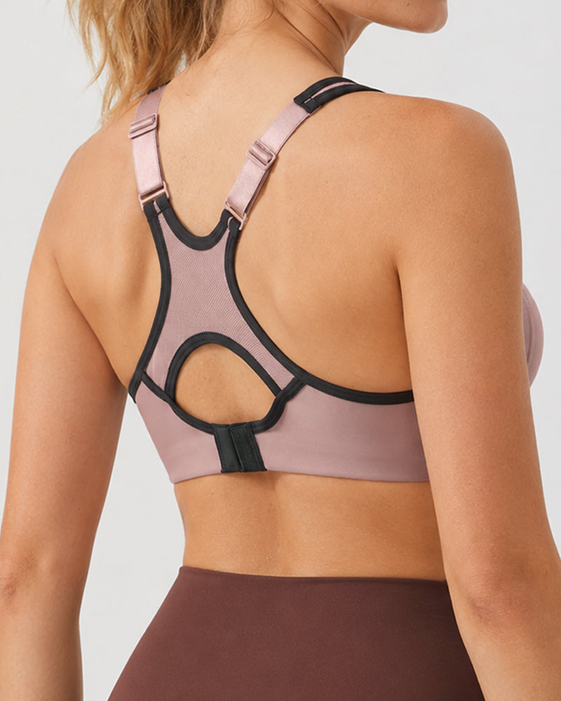Deep V Comfortable Underwire Sports Bra Secondary image