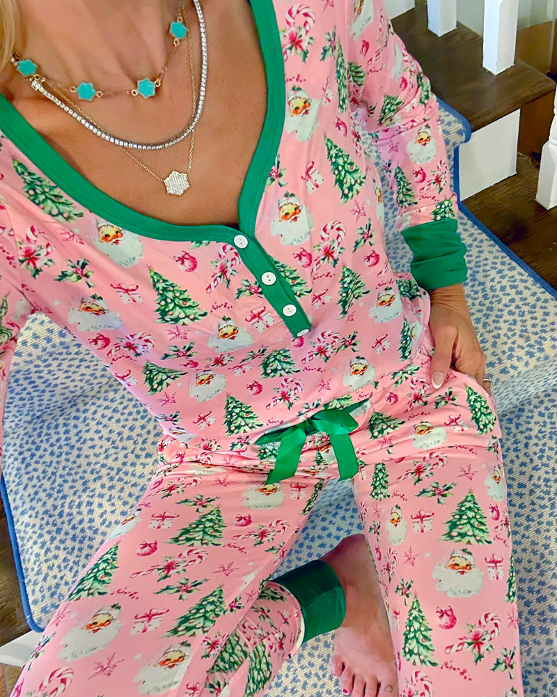 Christmas Casual Comfortable Home Pajama Set