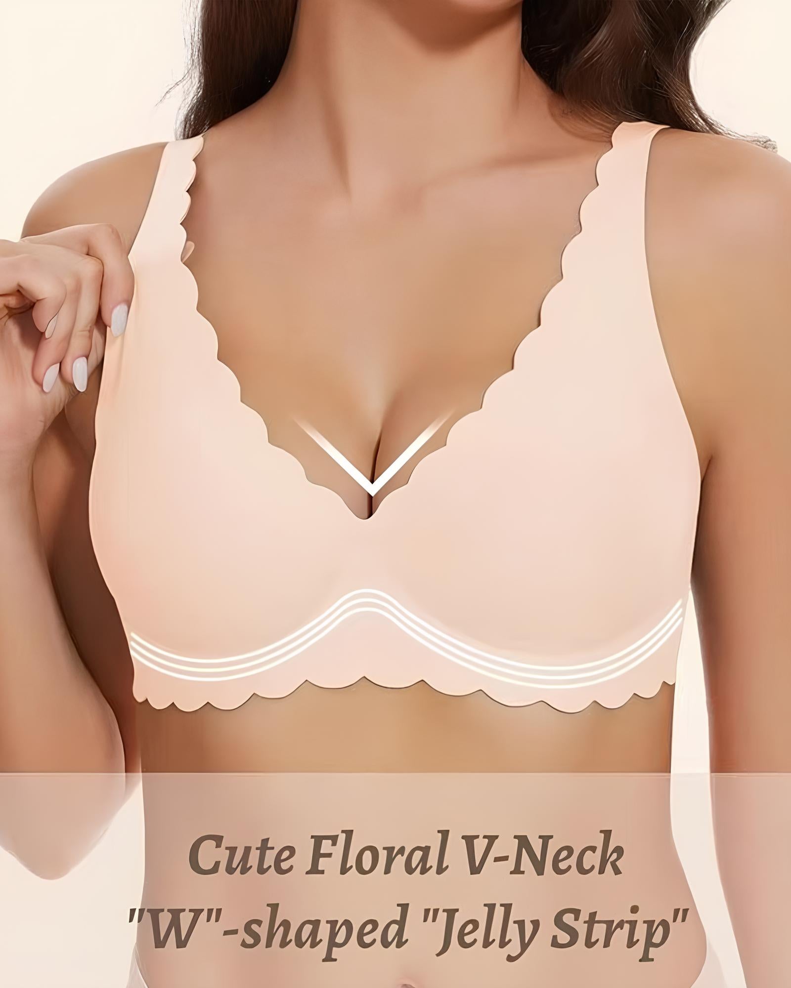 Deep V Wireless Seamless Stretchy Push-up Bra Secondary image