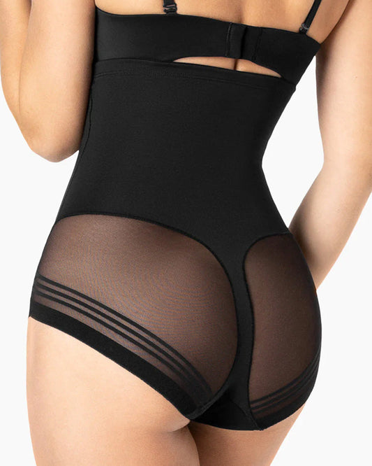 Women's Light Breathable Mesh Hip-Lifting and Tummy-Control Panties