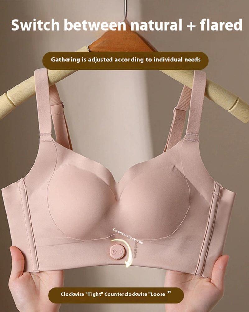 Women's Seamless Push-Up Bra With Rotating Buckle To Prevent Sagging Secondary image