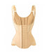 Women's Tummy Control Mesh Breathable Adjustable Straps Waist Trainer Body Shaper