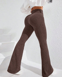 Women's Casual High-Waisted Comfortable Breathable Sports Yoga Tight Flare Pants