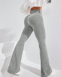 Women's Casual High-Waisted Comfortable Breathable Sports Yoga Tight Flare Pants