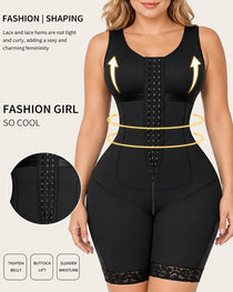 Full Body Compression Tummy Control Hip Lifting Bodysuit Shapewear
