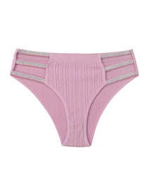 Sexy Openwork Glossy Waistband Comfortable Breathable Underwear